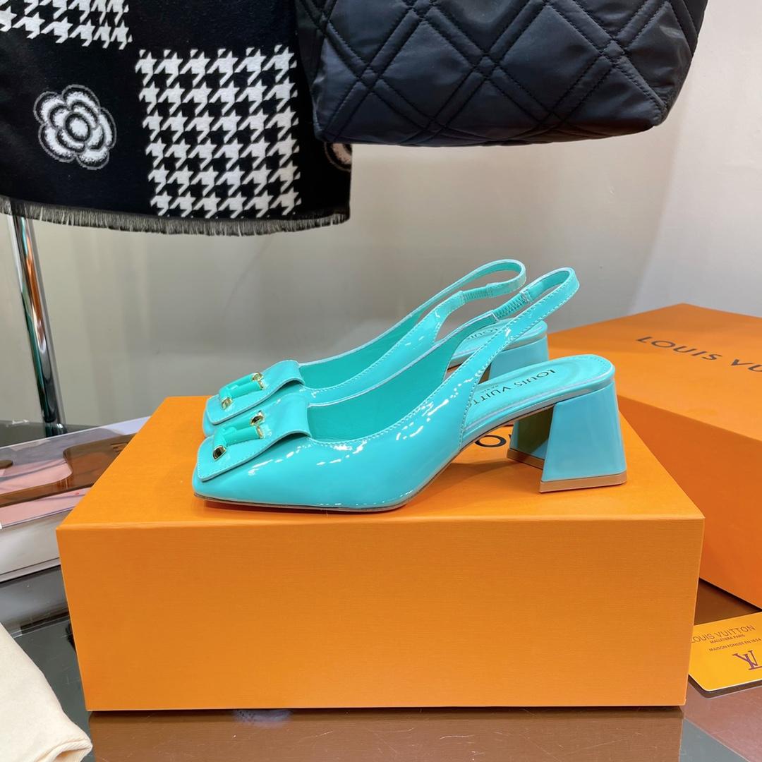 Louis Vuitton Shake Slingback Pump       1AB0VC - FashionPlug