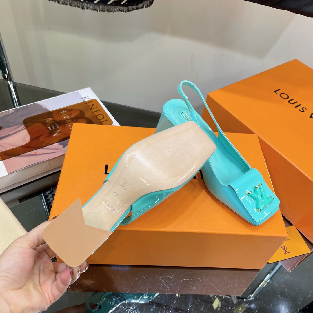 Louis Vuitton Shake Slingback Pump       1AB0VC - FashionPlug