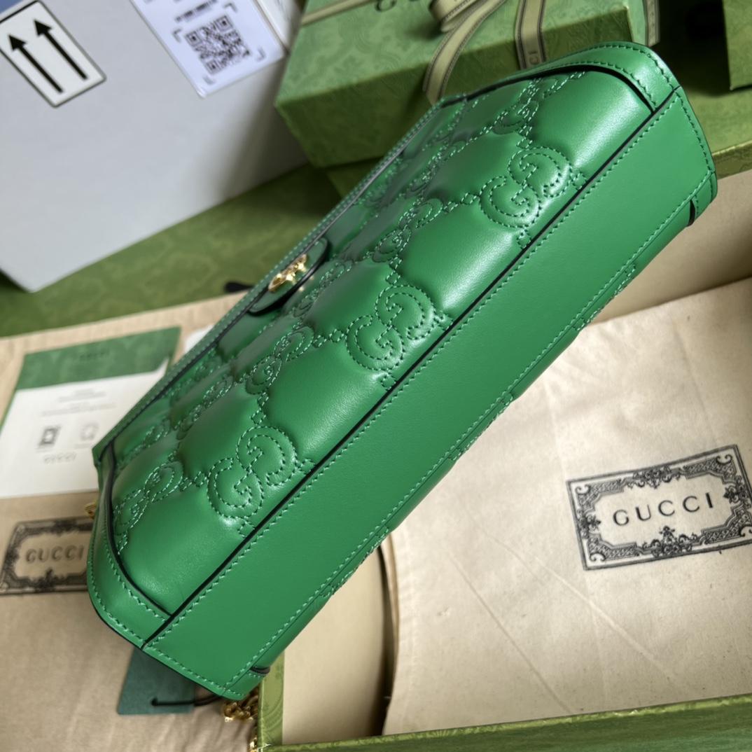 Gucci GG Matelassé Small Bag(26*17.5*8cm) - FashionPlug