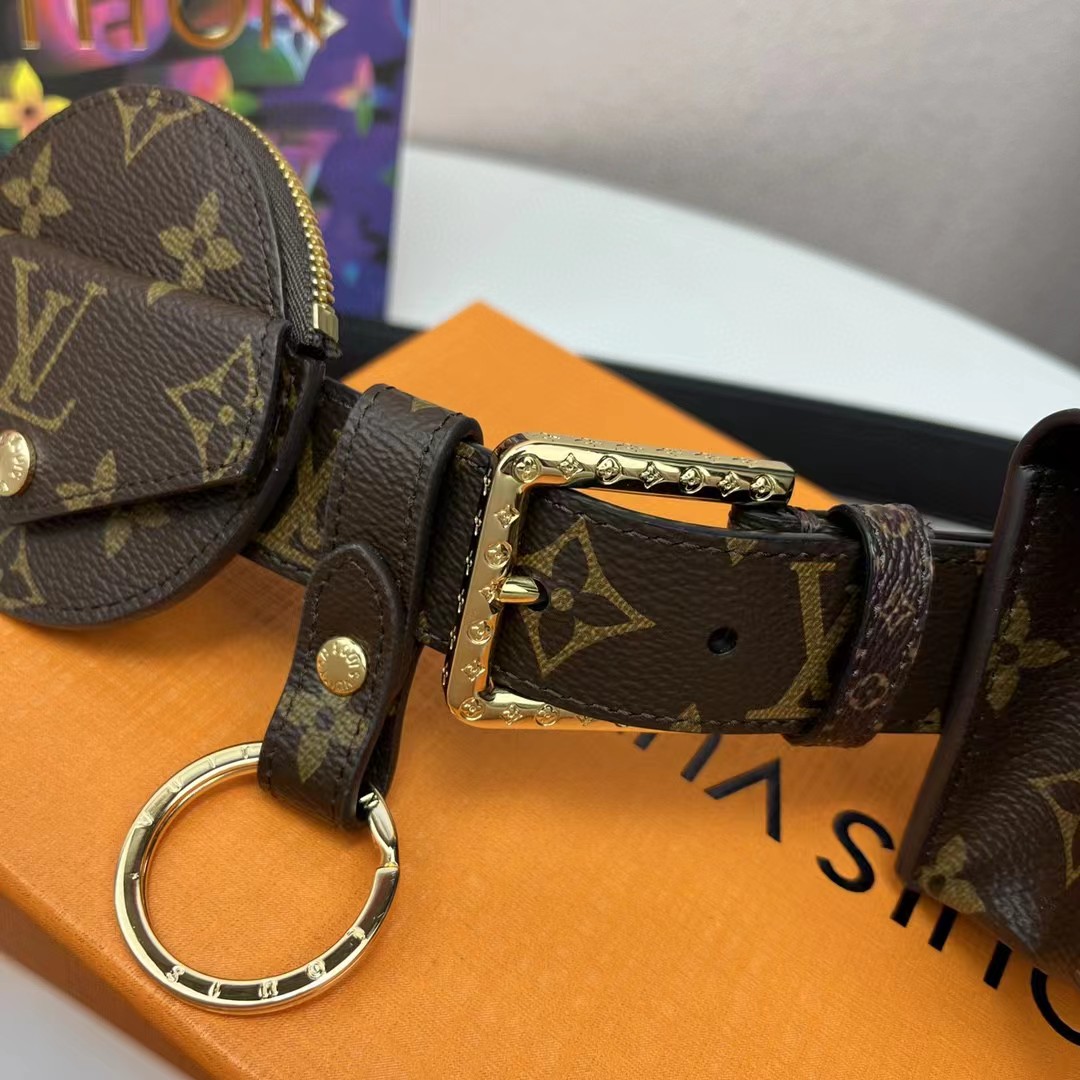 Louis Vuitton Daily Multi Pocket 30mm Belt      M0236Y - FashionPlug
