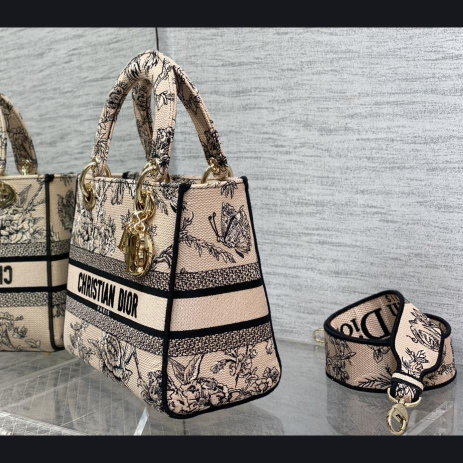 Dior Medium Lady D-lite Bag - FashionPlug