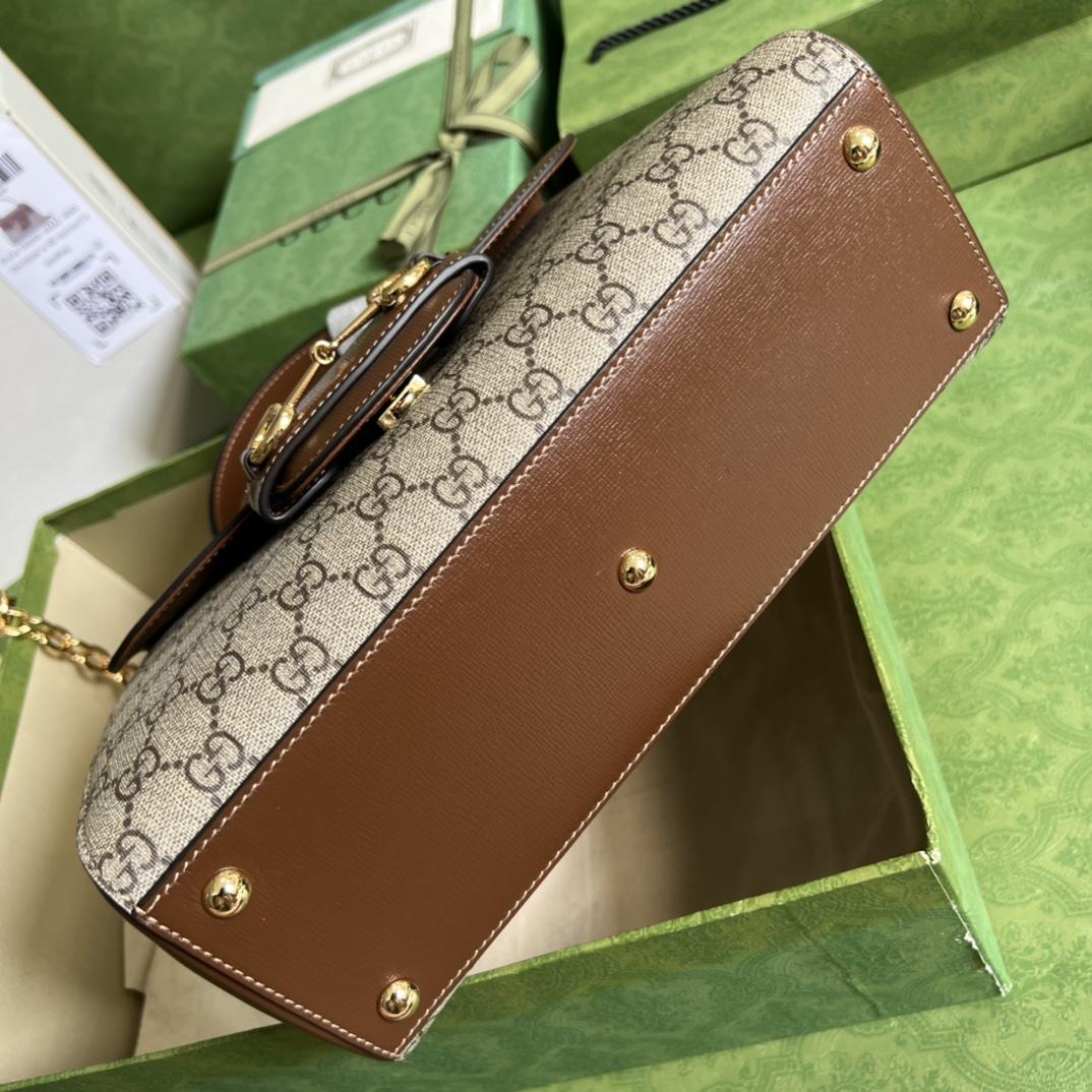 Gucci Horsebit 1955 Medium Bag(29-20-13cm) - FashionPlug