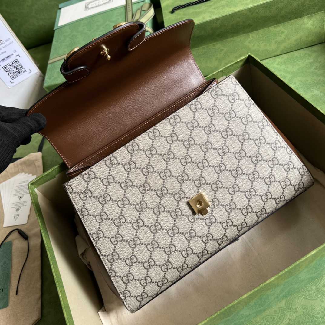 Gucci Horsebit 1955 Medium Bag(29-20-13cm) - FashionPlug