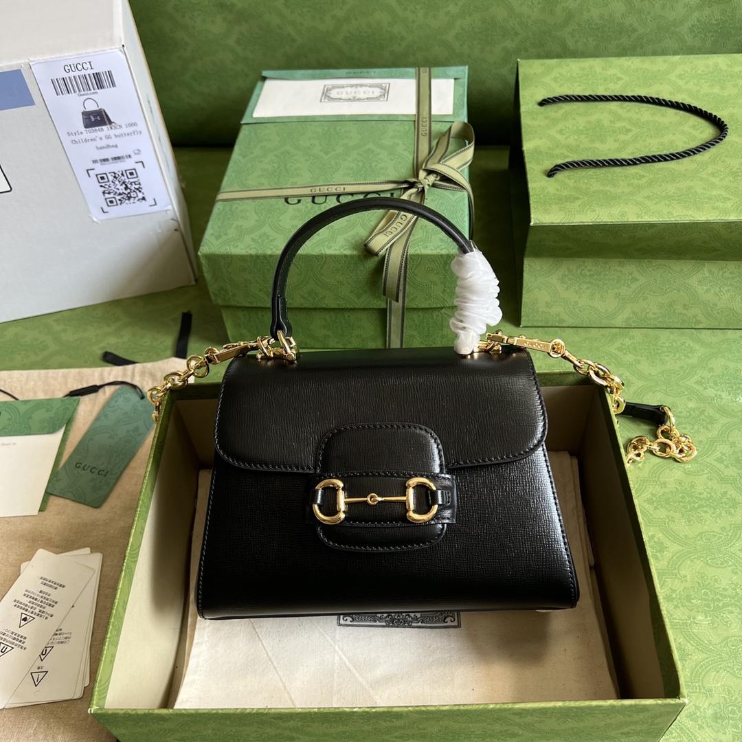 Gucci Horsebit 1955 Mini Bag(22x16x10.5cm) - FashionPlug