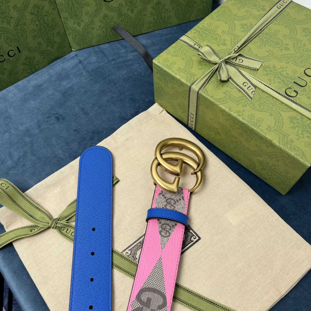 Gucci GG Marmont Wide Belt - FashionPlug