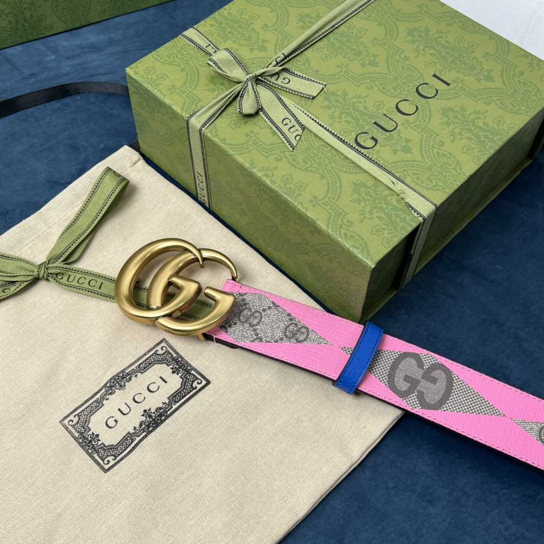 Gucci GG Marmont Wide Belt - FashionPlug