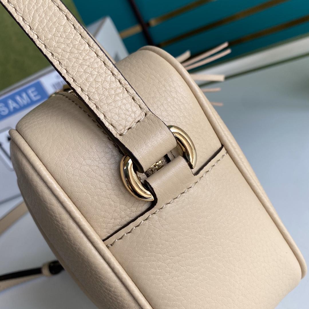 Gucci Soho Small Leather Disco Bag(22-15-7cm) - FashionPlug