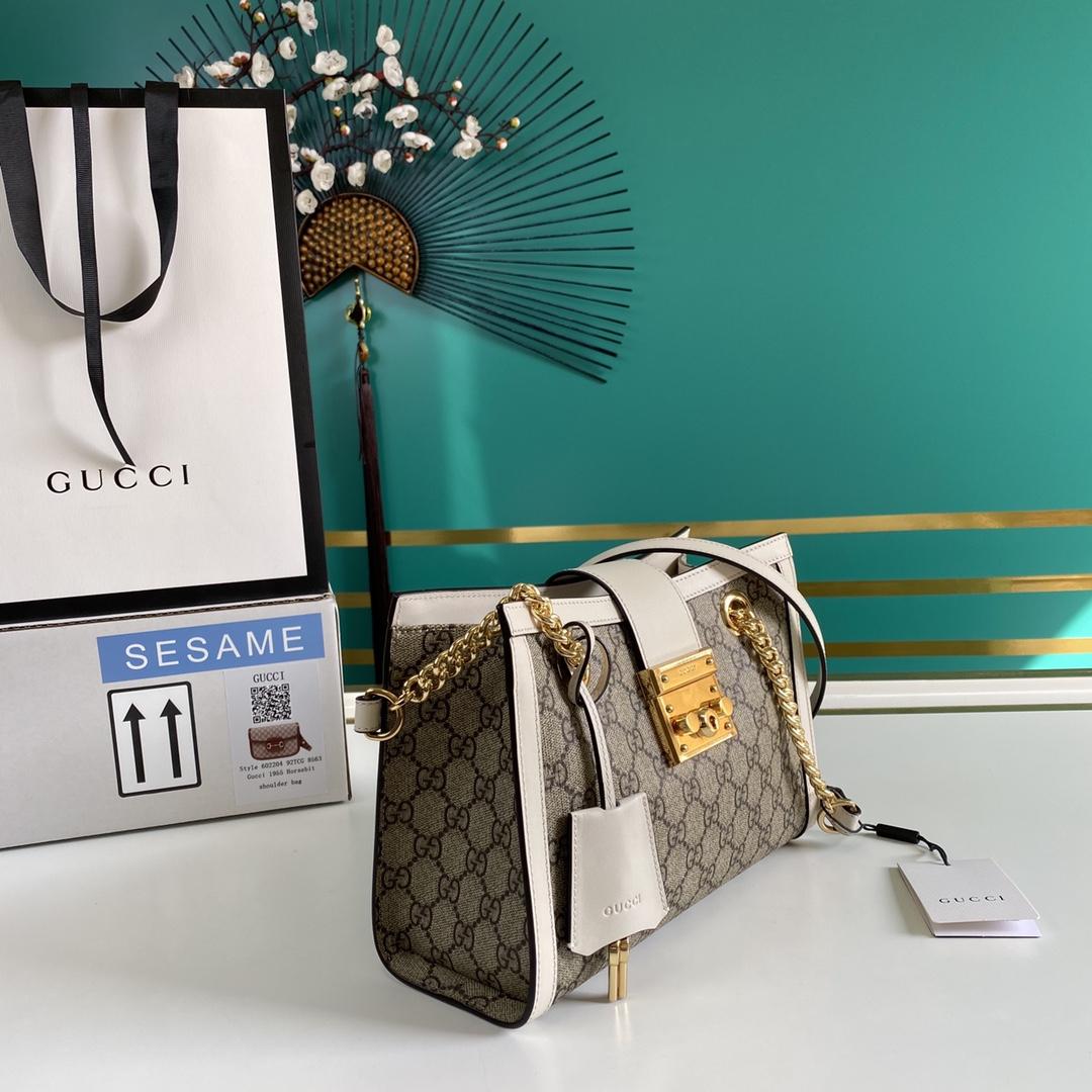 Gucci Padlock Small GG Shoulder Bag(26-18-10cm) - FashionPlug