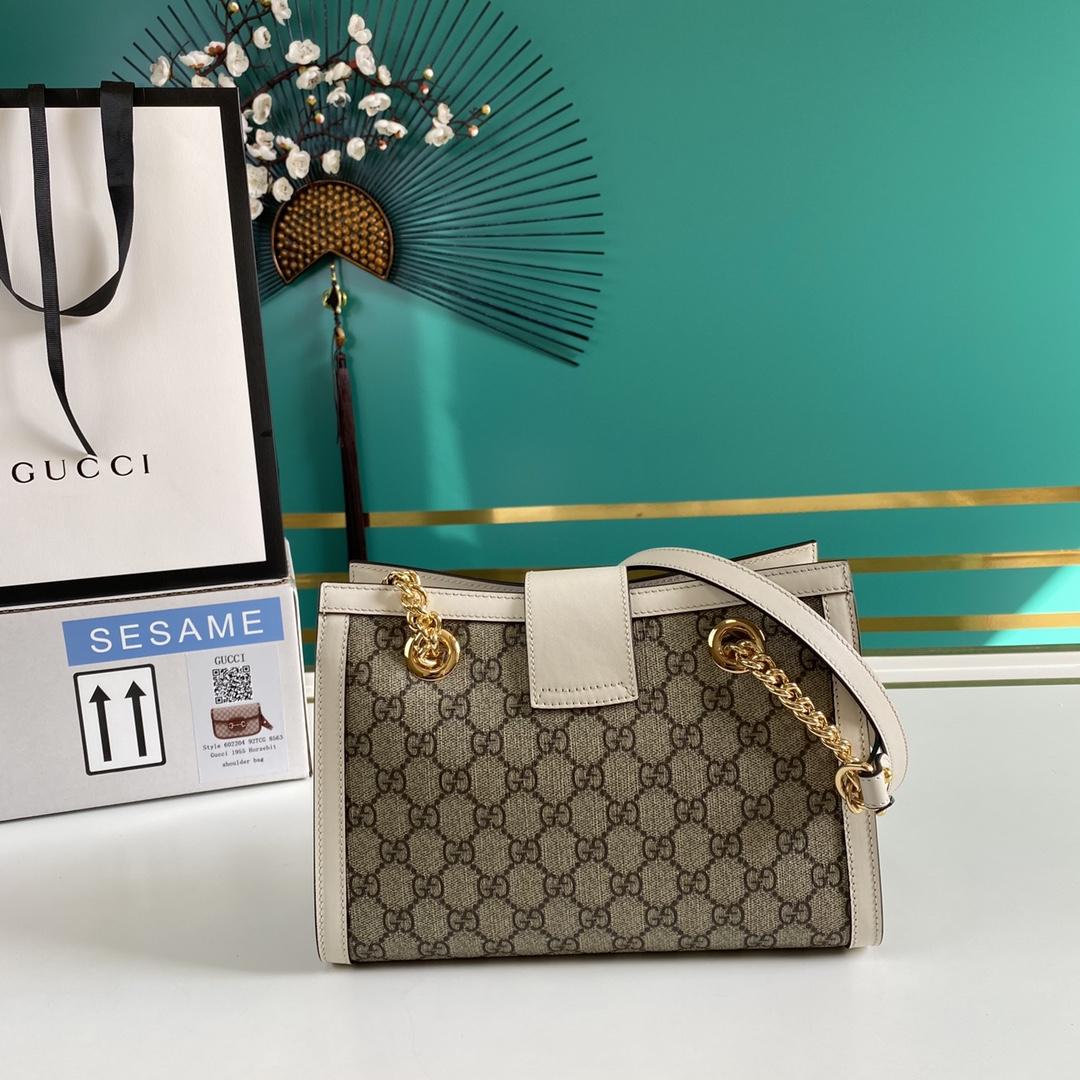 Gucci Padlock Small GG Shoulder Bag(26-18-10cm) - FashionPlug
