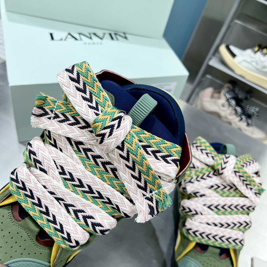 Lanvin Curb Sneakers - FashionPlug