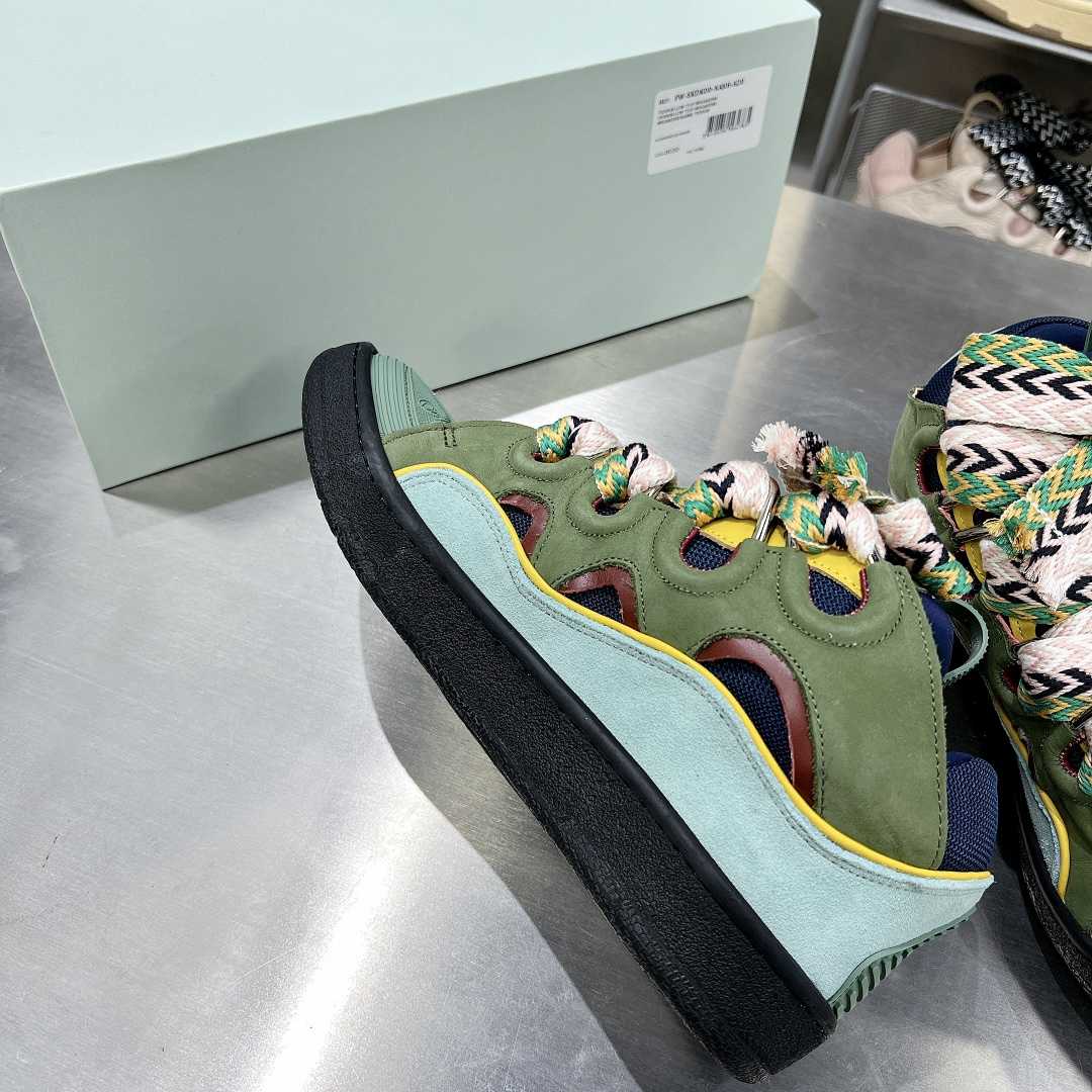 Lanvin Curb Sneakers - FashionPlug