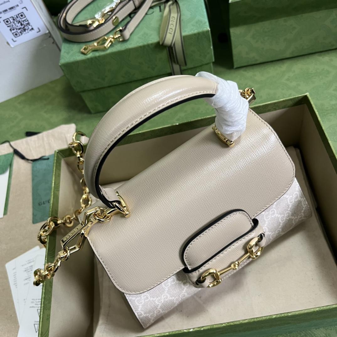 Gucci Horsebit 1955 Mini Bag(22x16x10.5cm) - FashionPlug
