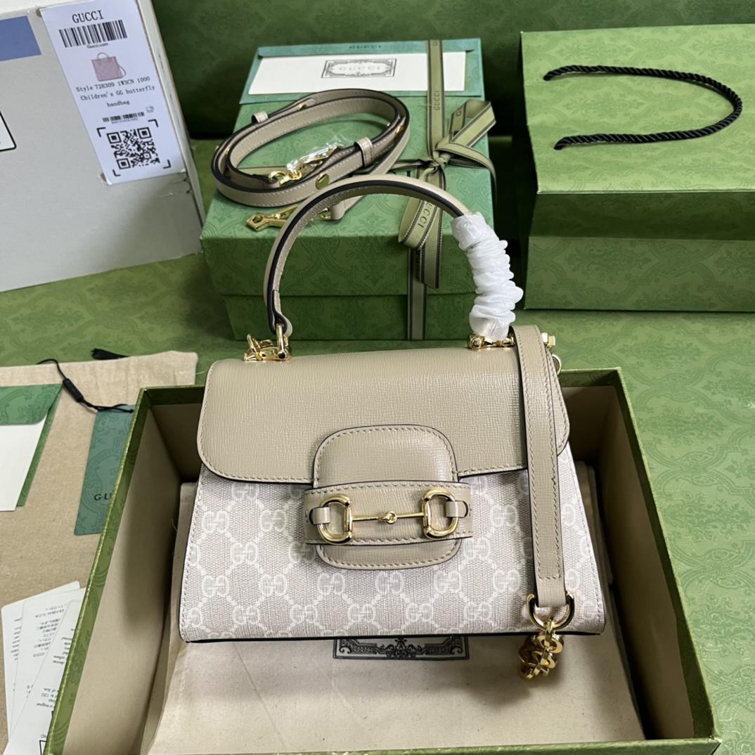 Gucci Horsebit 1955 Mini Bag(22x16x10.5cm) - FashionPlug
