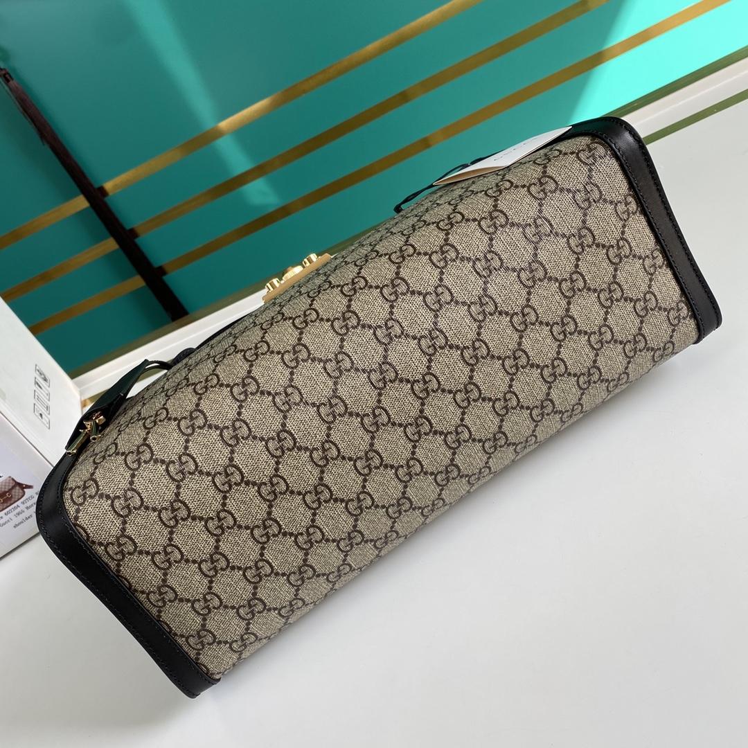 Gucci Padlock Medium GG Shoulder Bag(35-23.5-14cm) - FashionPlug