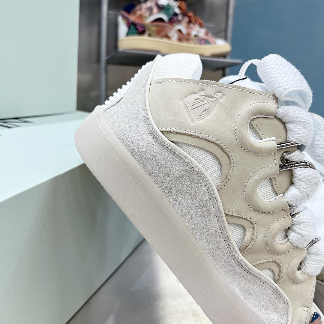 Lanvin Curb Sneakers - FashionPlug