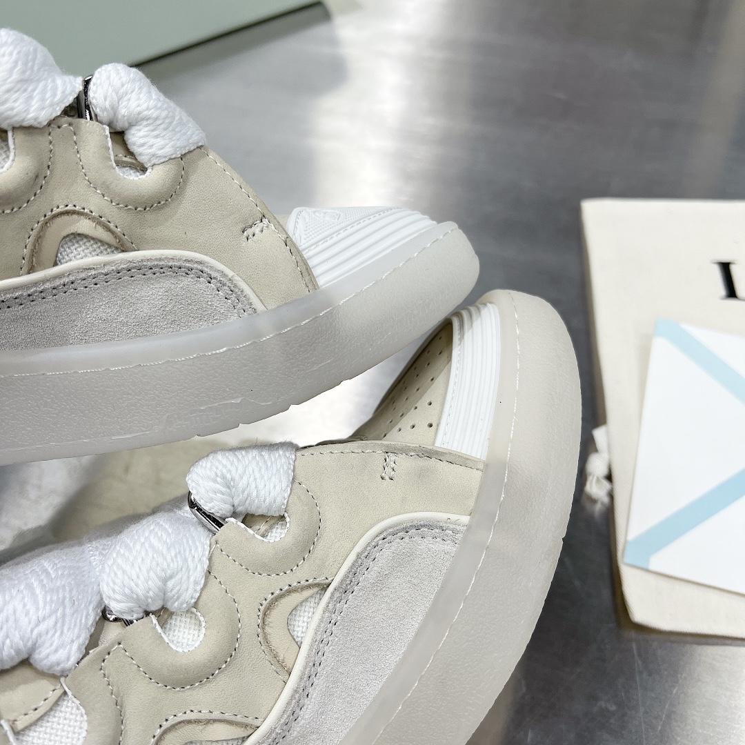 Lanvin Curb Sneakers - FashionPlug