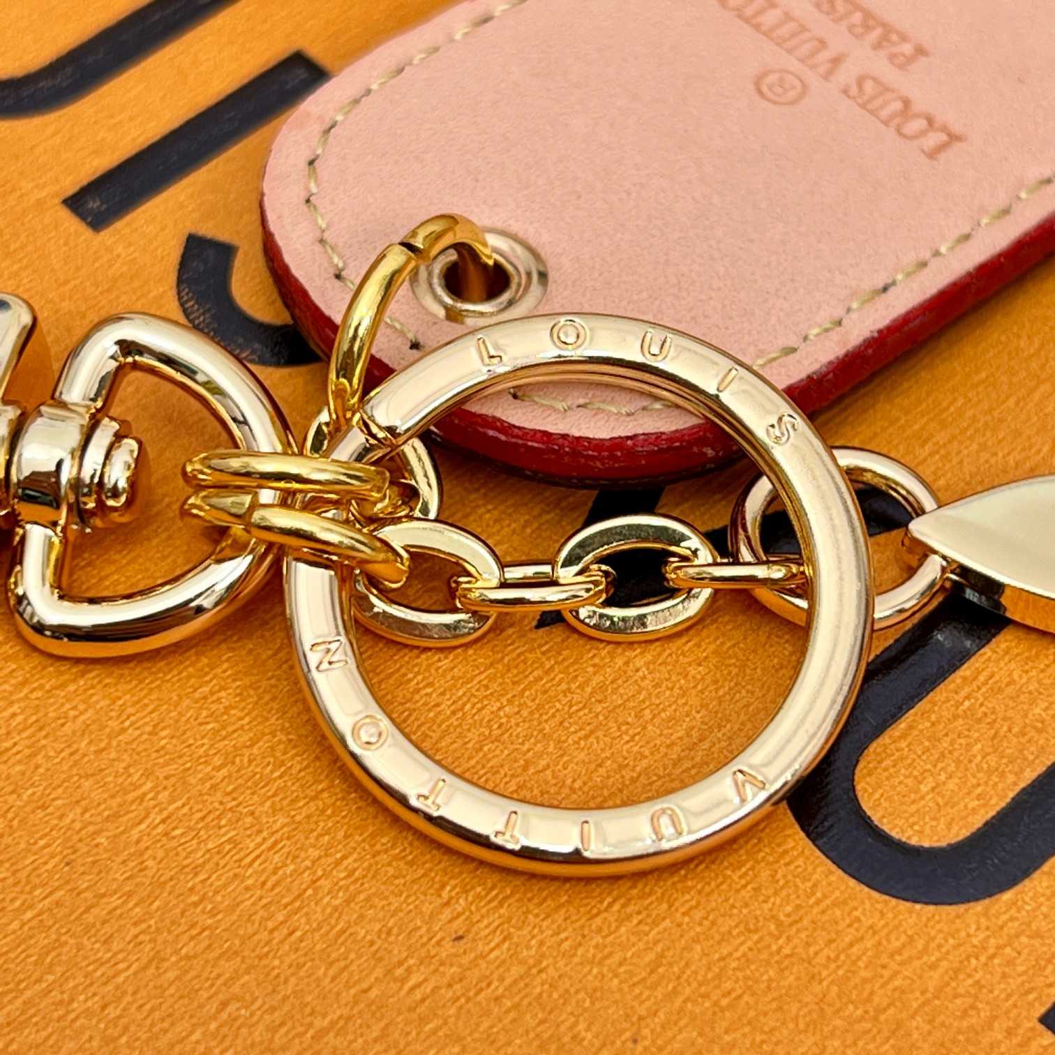 Louis Vuitton LV For You And Me Bag Charm & Key Holder   M00833 - FashionPlug