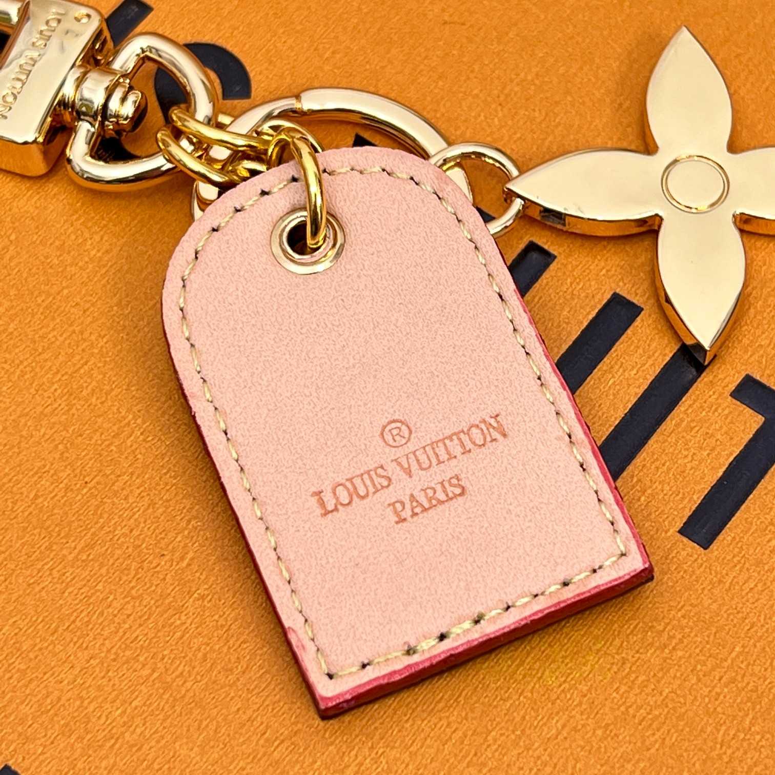 Louis Vuitton LV For You And Me Bag Charm & Key Holder   M00833 - FashionPlug