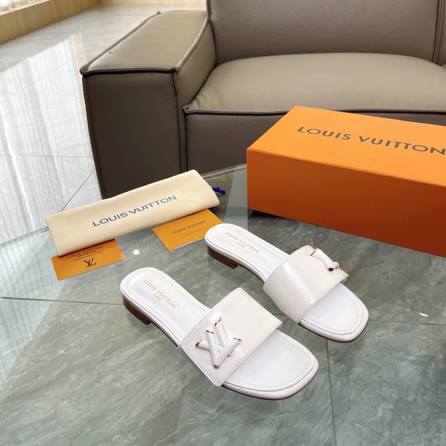 Louis Vuitton Shake Flat Mule       - FashionPlug