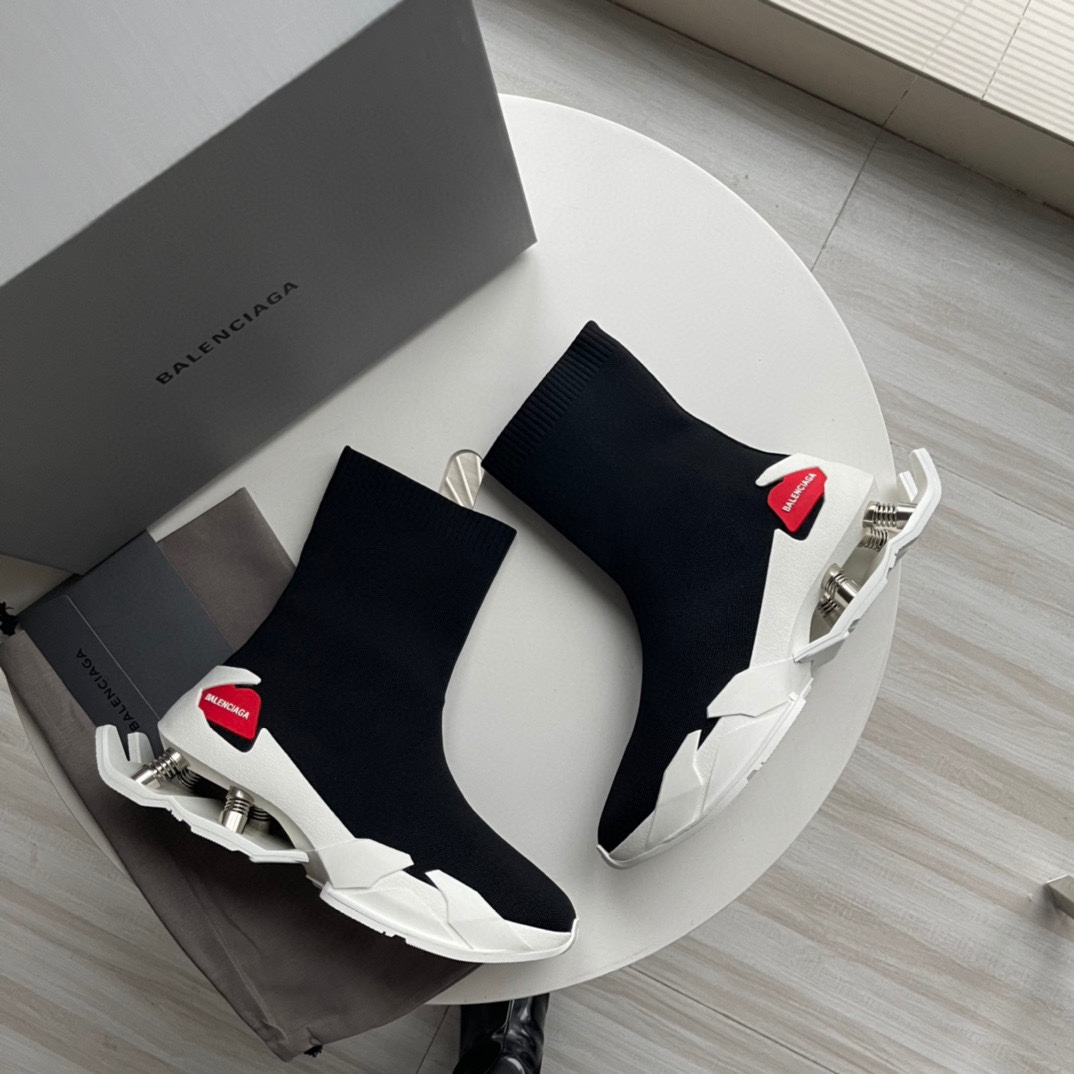 Balenciaga Speed Sneaker In Black - FashionPlug