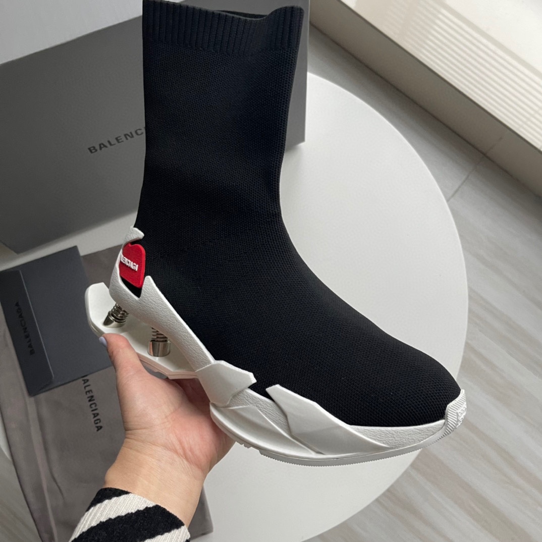 Balenciaga Speed Sneaker In Black - FashionPlug