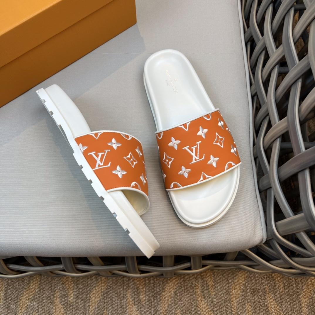 Louis Vuitton Monogram Sandals - FashionPlug