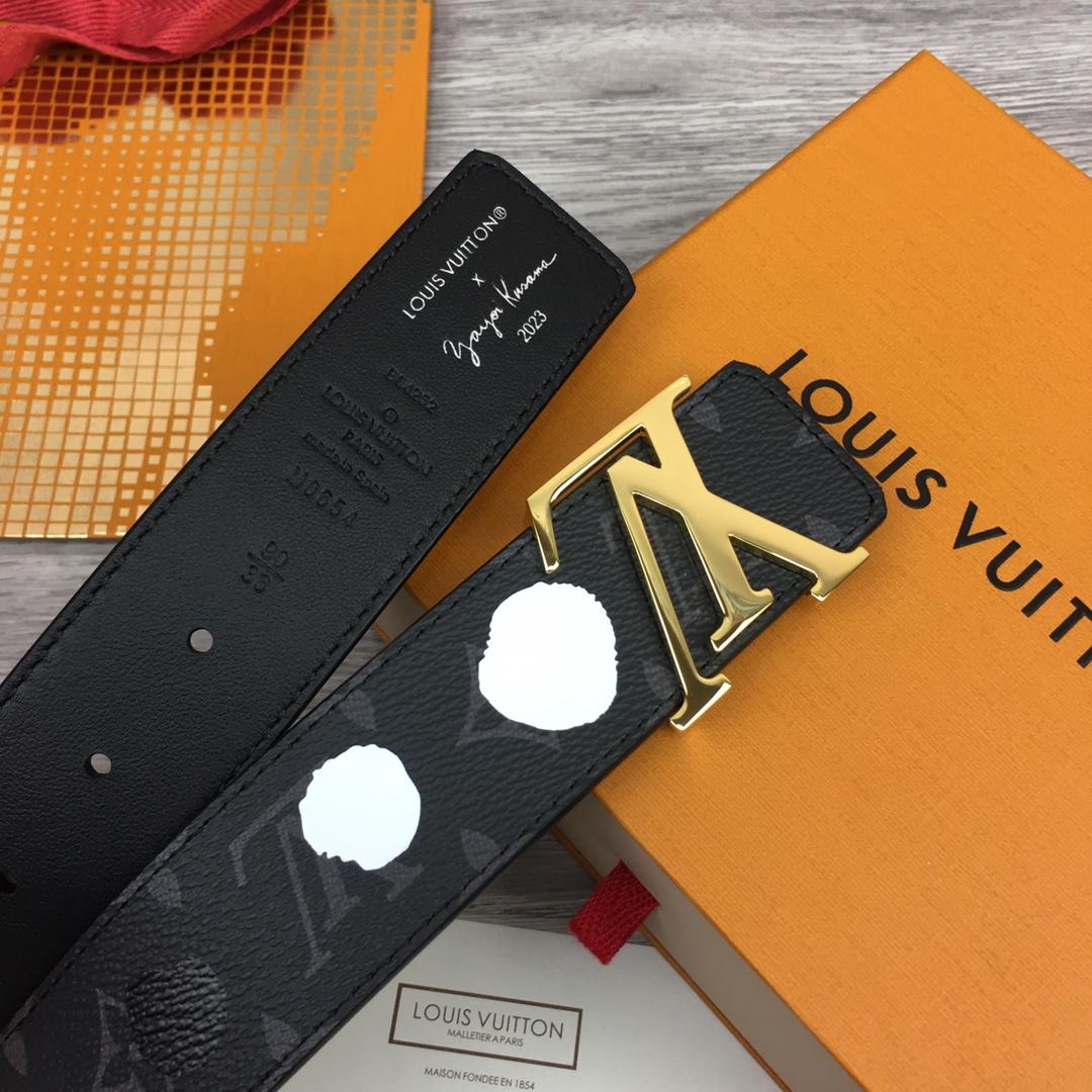 Louis Vuitton LV X YK LV Initiales 40MM Reversible Belt - FashionPlug