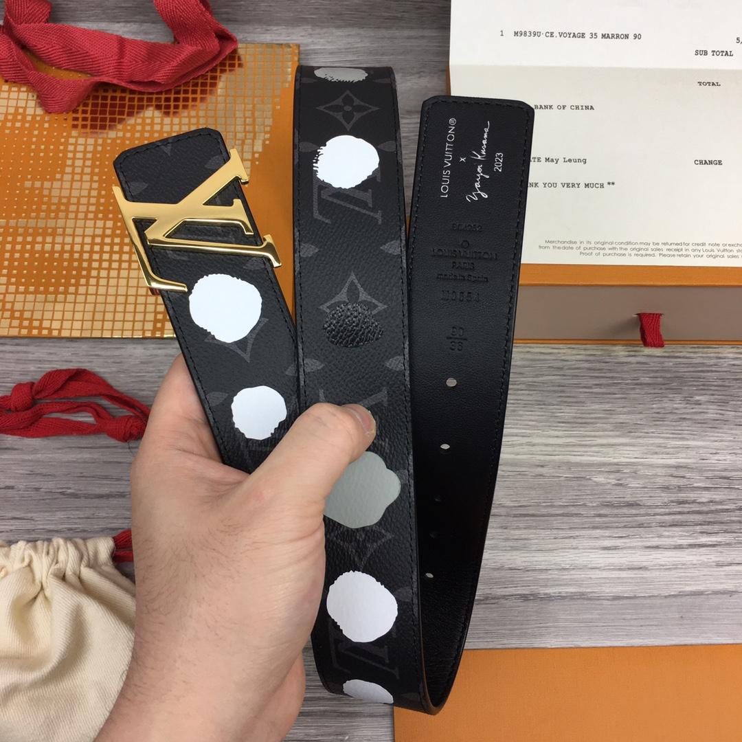 Louis Vuitton LV X YK LV Initiales 40MM Reversible Belt - FashionPlug