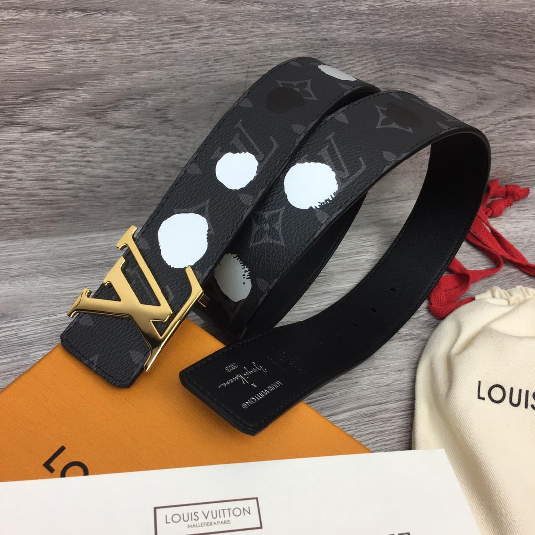 Louis Vuitton LV X YK LV Initiales 40MM Reversible Belt - FashionPlug