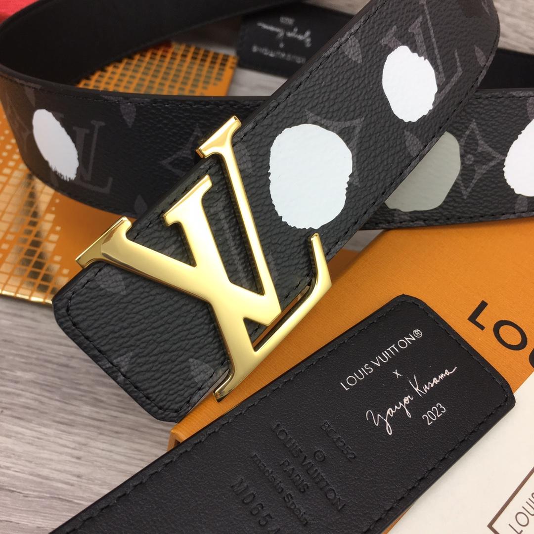 Louis Vuitton LV X YK LV Initiales 40MM Reversible Belt - FashionPlug