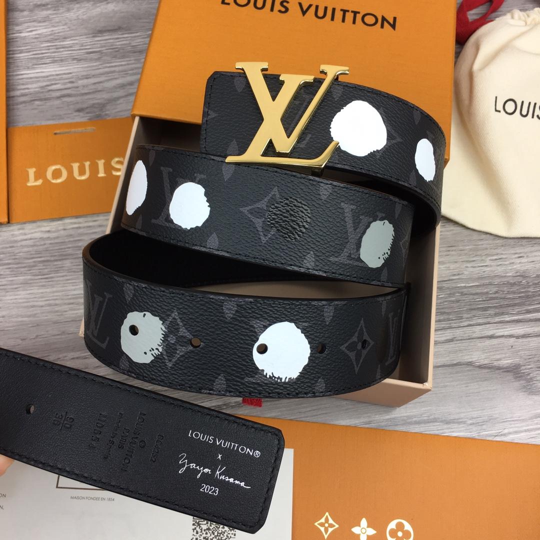 Louis Vuitton LV X YK LV Initiales 40MM Reversible Belt - FashionPlug