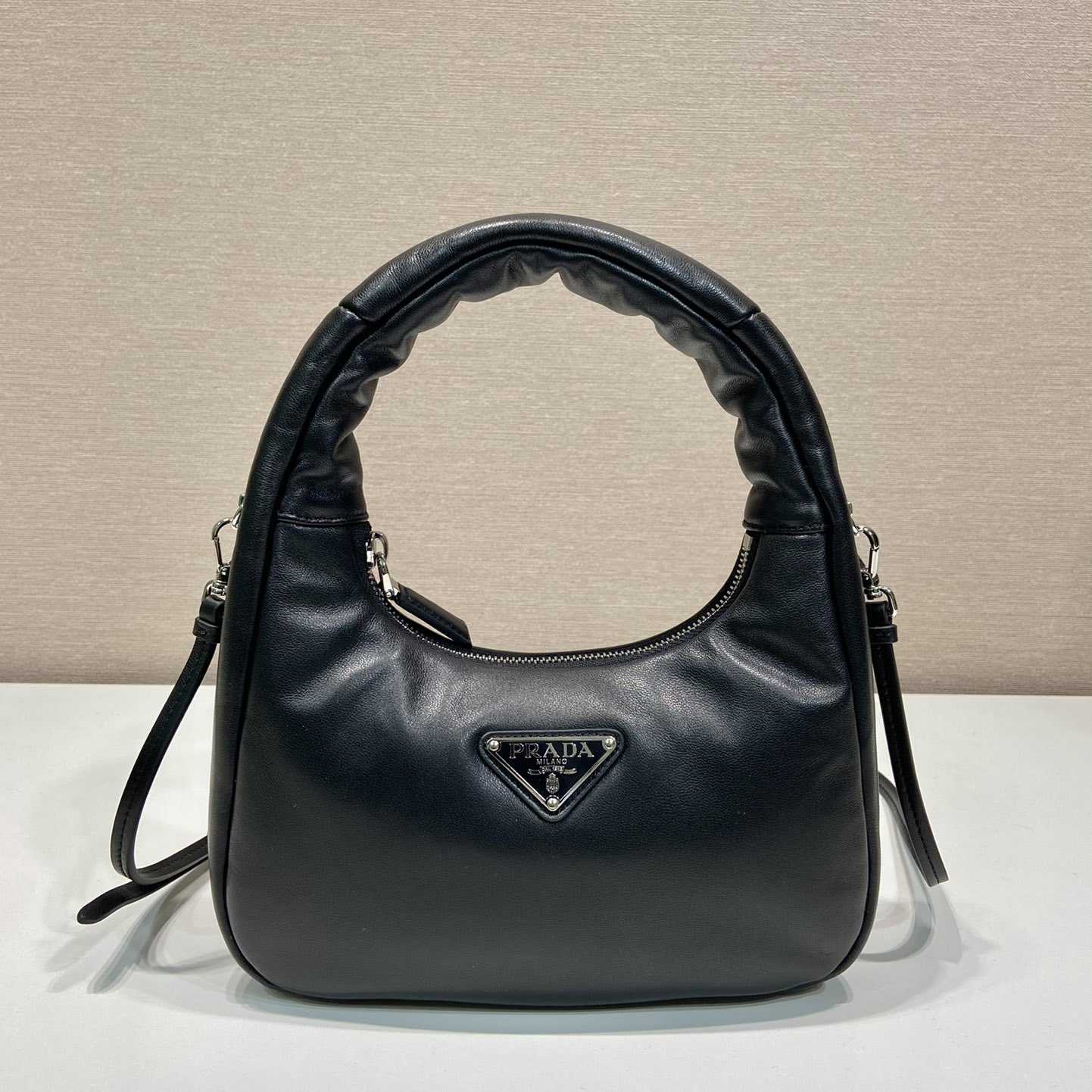 Prada Soft Padded Nappa Leather Mini-Bag - FashionPlug