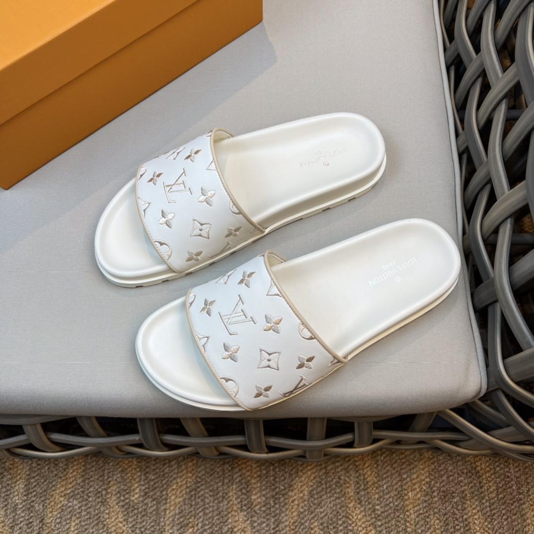 Louis Vuitton Monogram Sandals - FashionPlug