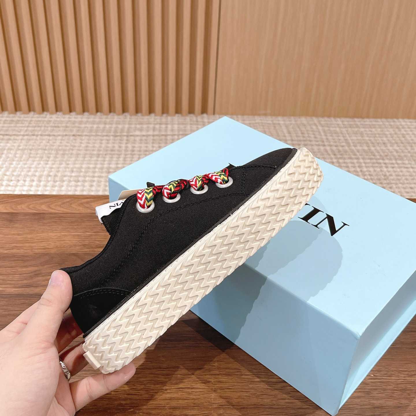 Lanvin Curbies Low-Top Sneakers - FashionPlug