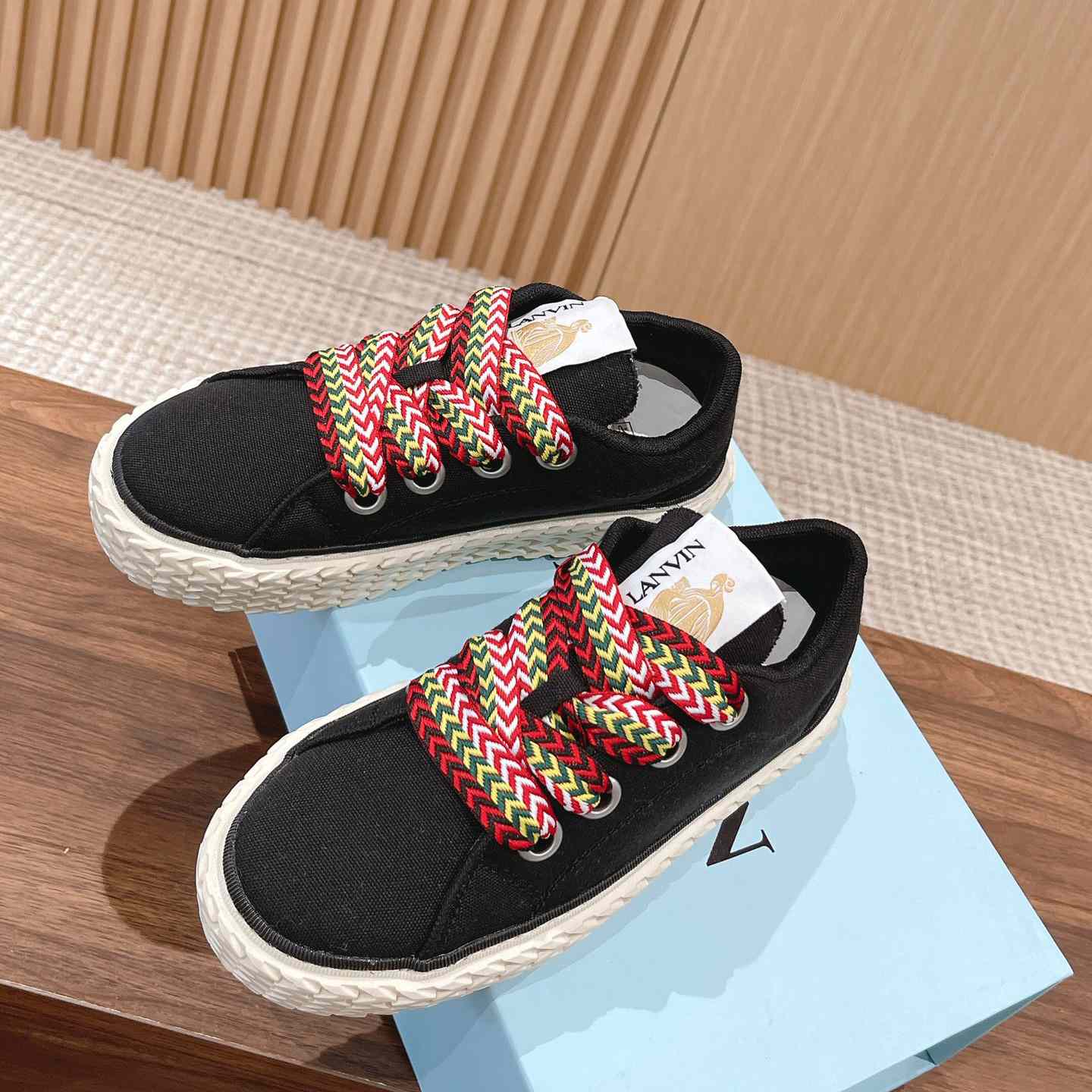 Lanvin Curbies Low-Top Sneakers - FashionPlug