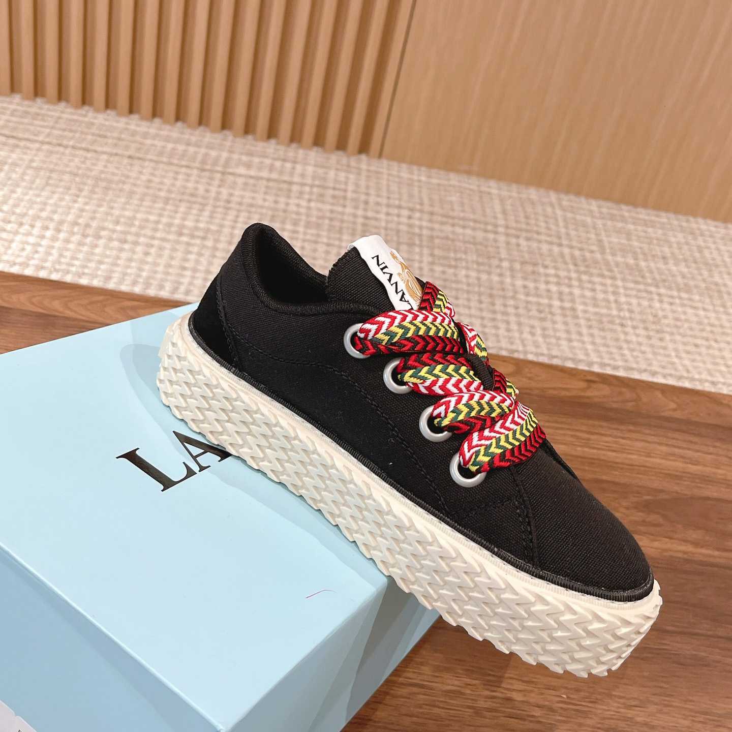 Lanvin Curbies Low-Top Sneakers - FashionPlug