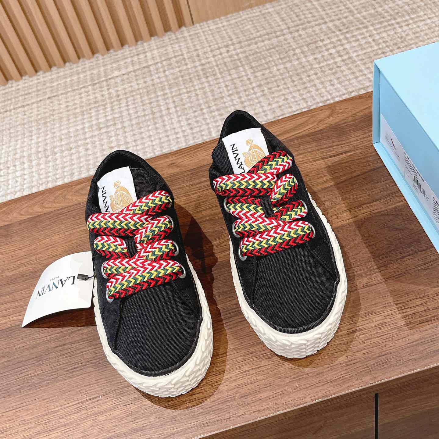 Lanvin Curbies Low-Top Sneakers - FashionPlug