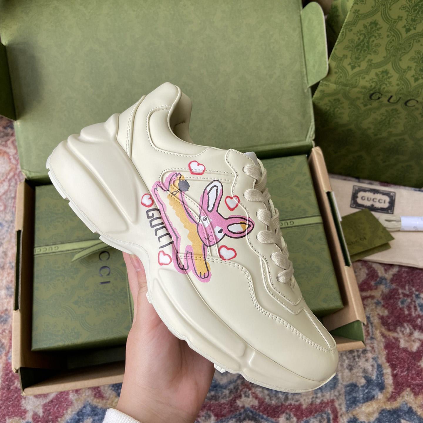 Gucci Rhyton Sneakers(upon uk size) - FashionPlug