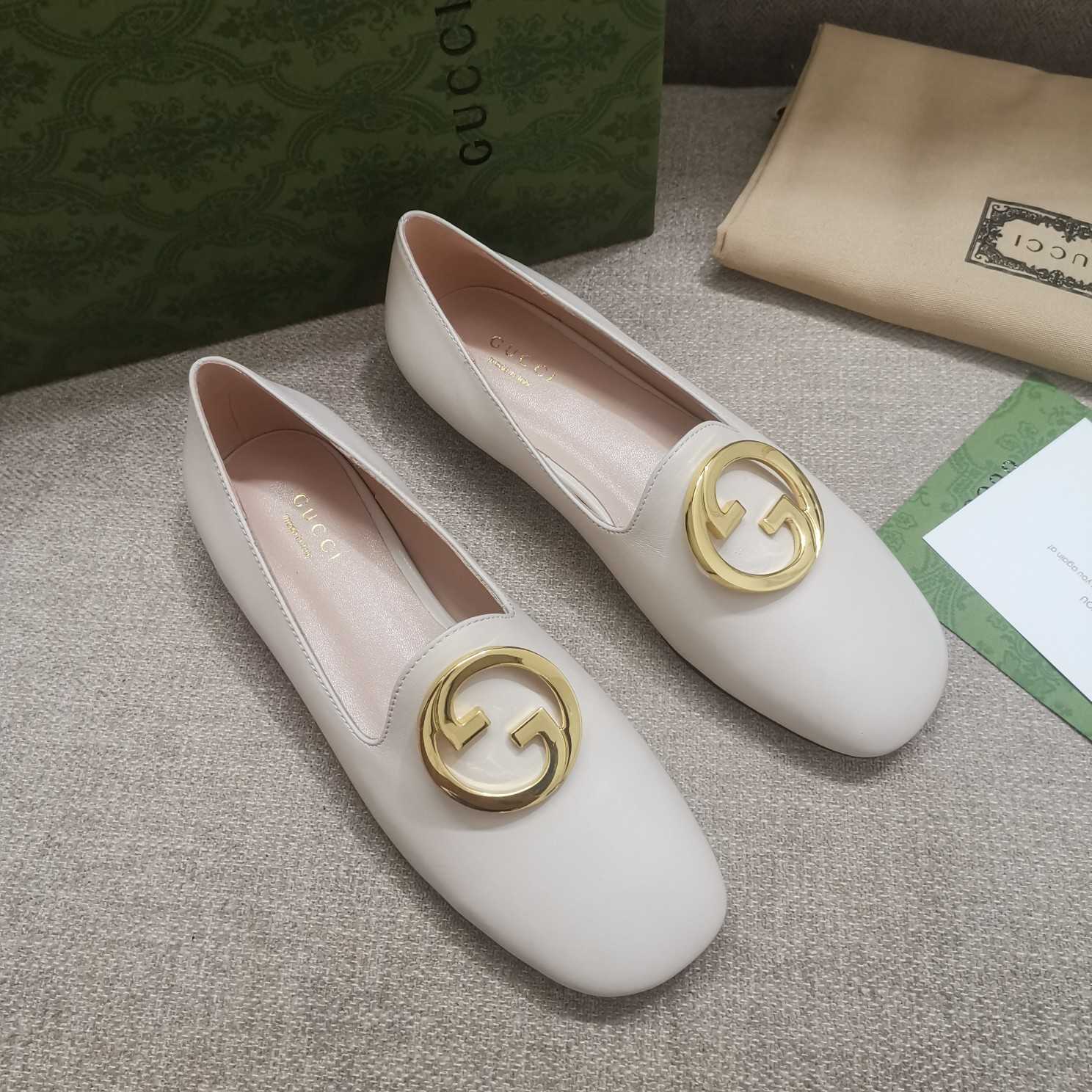 Gucci Blonde Women's Ballet Flat - FashionPlug