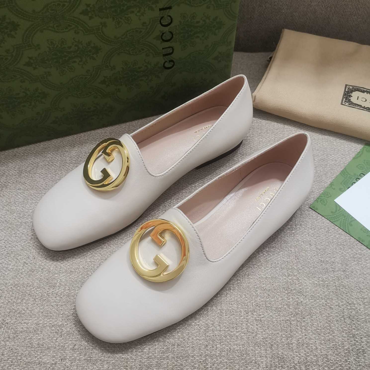 Gucci Blonde Women's Ballet Flat - FashionPlug