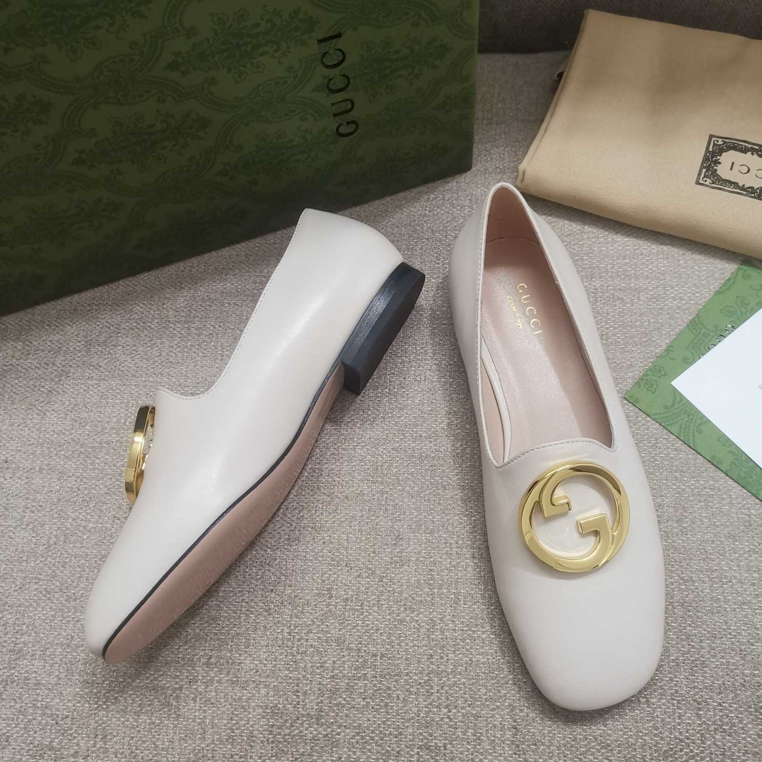 Gucci Blonde Women's Ballet Flat - FashionPlug