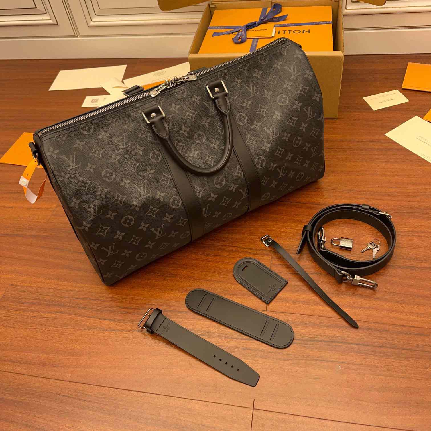 Louis Vuitton Keepall Bandoulière 45   M40569 - FashionPlug