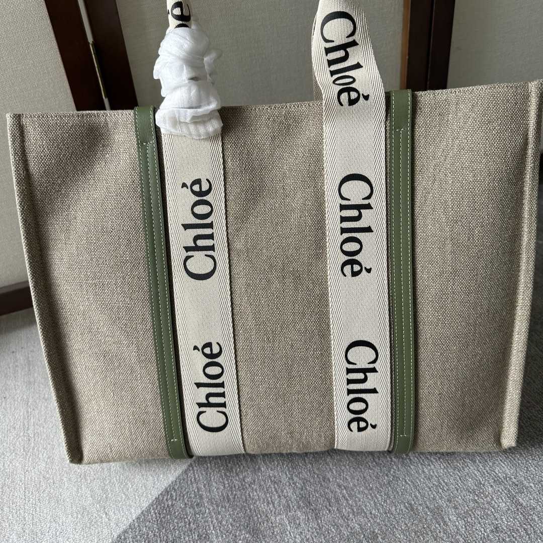 Chloe Large Woody Tote Bag(45-33-13 cm) - FashionPlug