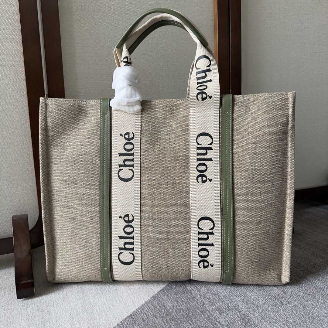 Chloe Large Woody Tote Bag(45-33-13 cm) - FashionPlug
