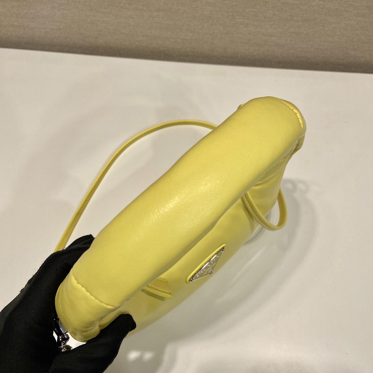 Prada Soft Padded Nappa Leather Mini-Bag - FashionPlug