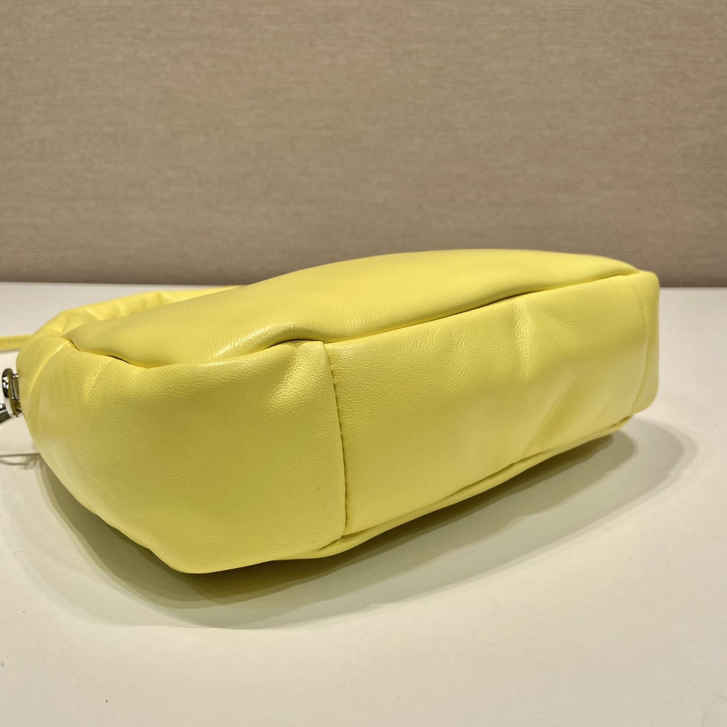 Prada Soft Padded Nappa Leather Mini-Bag - FashionPlug