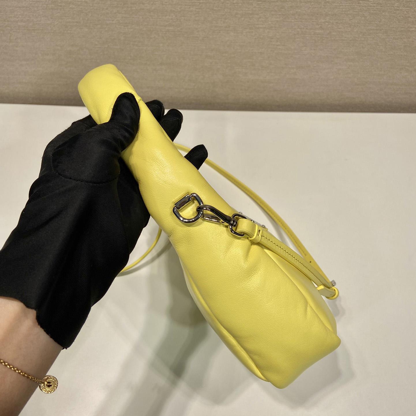 Prada Soft Padded Nappa Leather Mini-Bag - FashionPlug