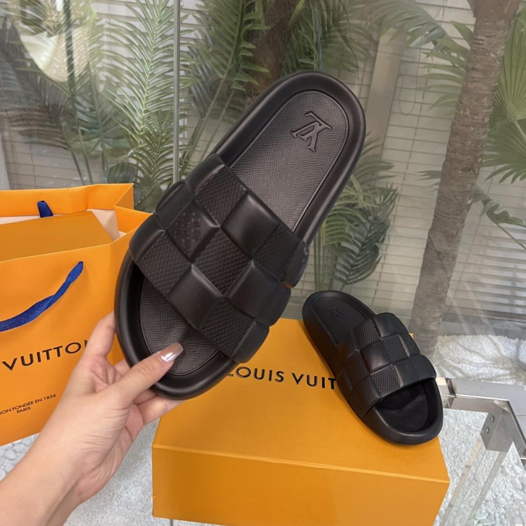 Louis Vuitton Waterfront Mules   1AAR8W - FashionPlug