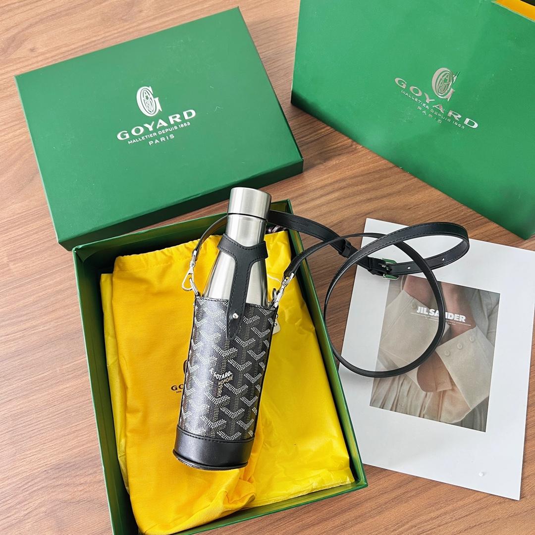 Goyard Yonne MM Case & Flask - FashionPlug
