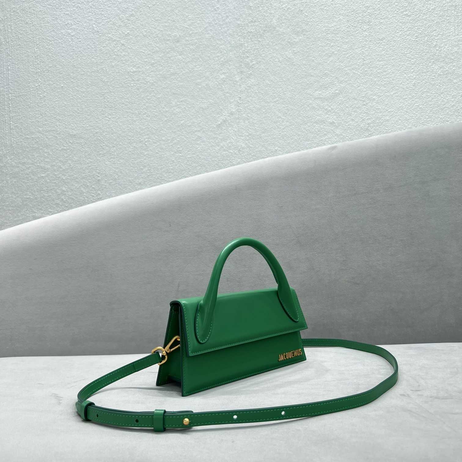 Jacquemus Le Chiquito Long Leather Handbag - FashionPlug